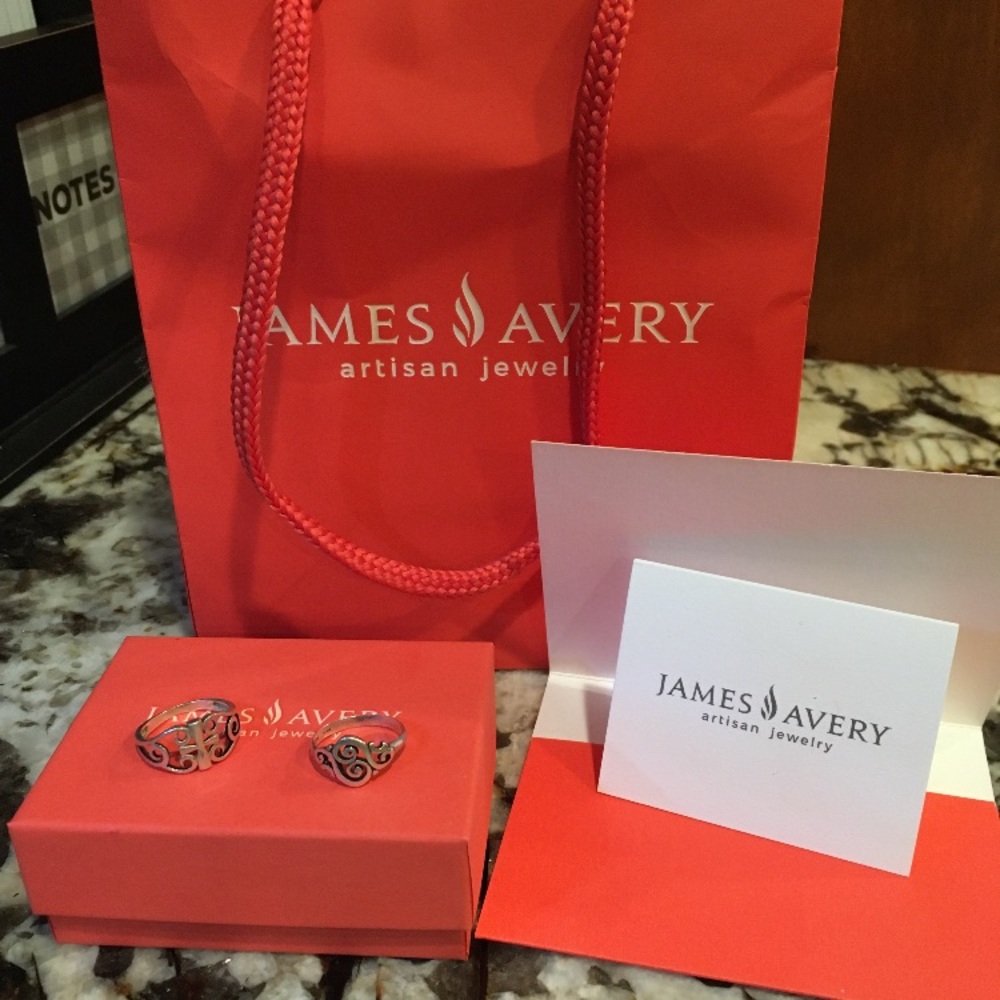 set of two james avery rings